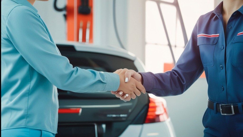 Bodywork consultation at Pickwell Auto Centre
